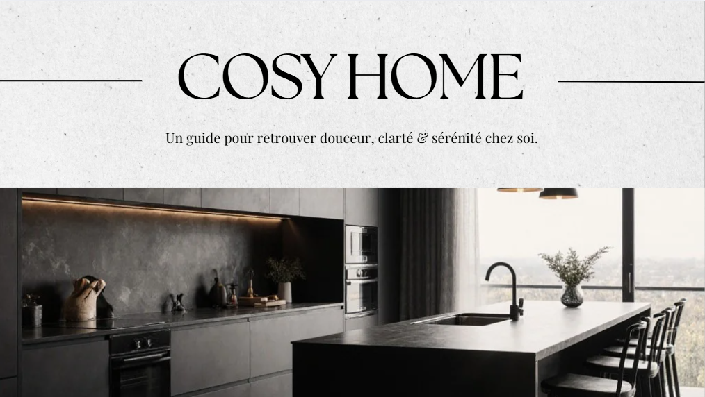 Couverture de l'ebook Cosy Home